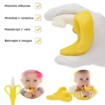 Kramtukas - dantų šepetėlis "Bananas"