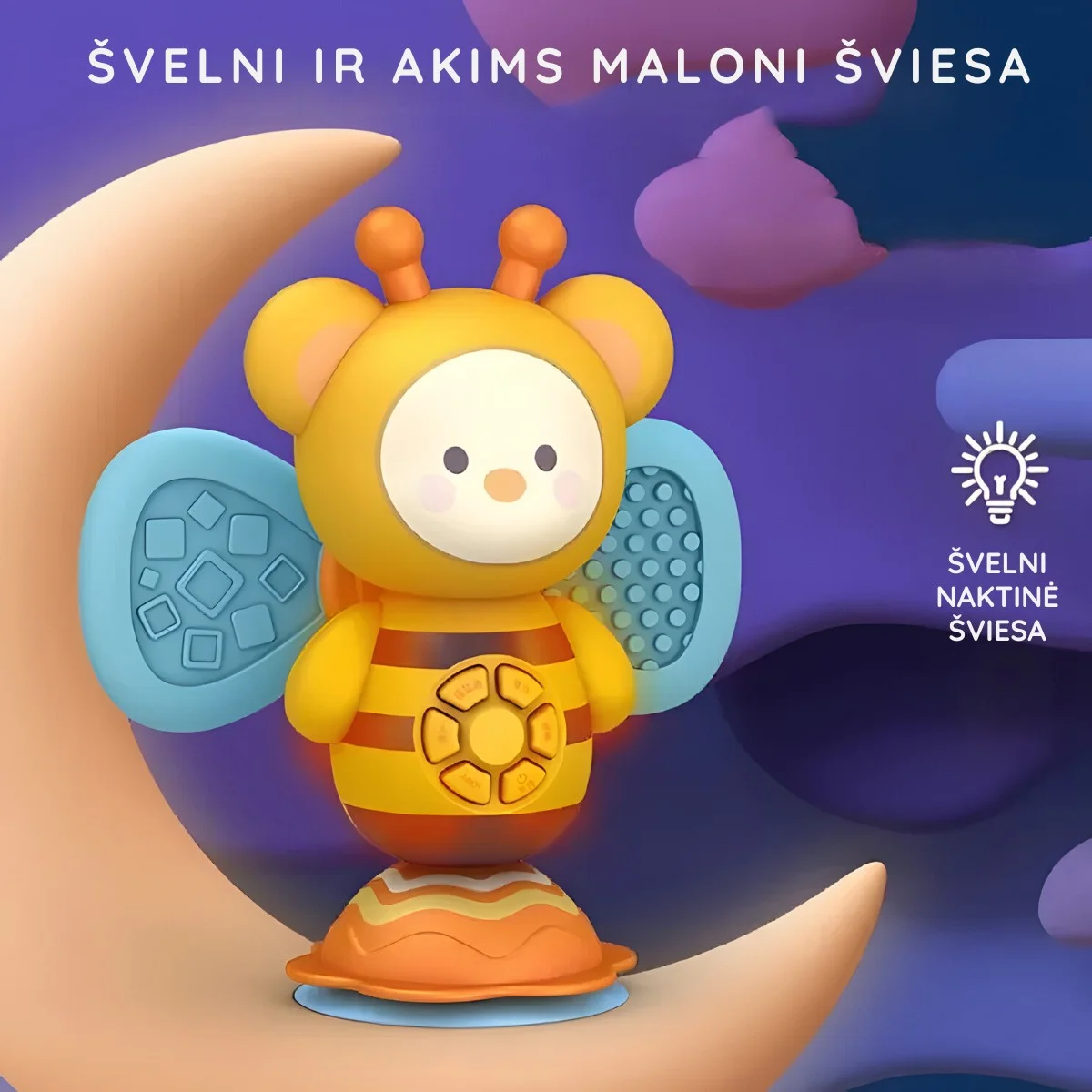 Prilimpantis veiklos žaislas 