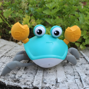 Interaktyvus muzikinis žaislas "Krabas", oranžinis