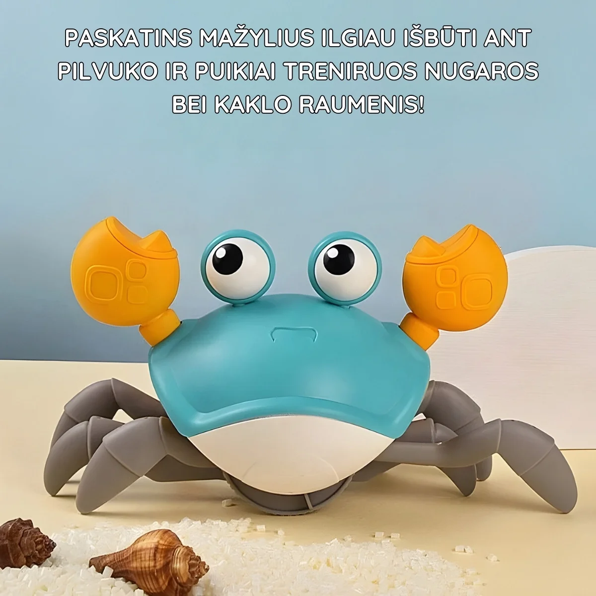 Interaktyvus muzikinis krabas