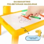 Piešimo stalas su projektoriumi