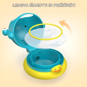 Burbulus pučiantis žaislas, raudonas