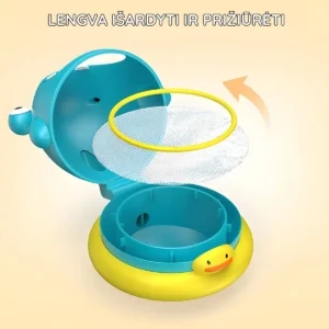 Burbulus pučiantis žaislas, raudonas