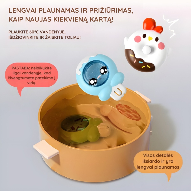 Spineriai - suktukai vaikams nuo 3 metų "Ledinukai"