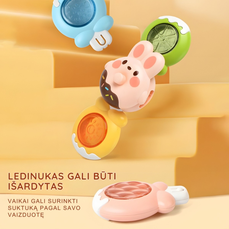Spineriai - suktukai vaikams nuo 3 metų "Ledinukai"