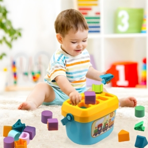 Žaislinė formų rūšiavimo dėžutė
