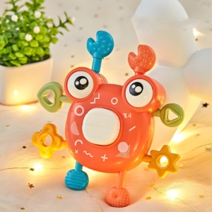 Smulkiosios motorikos sensorinis žaislas, oranžinis