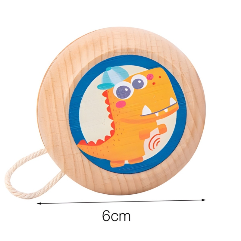 Medinis žaislas yo-yo vaikams – klasikinis žaidimas