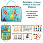 Montessori užimtumo penalas