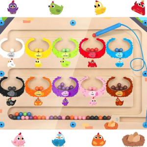 Dvipusė Montessori magnetinė rūšiavimo lenta