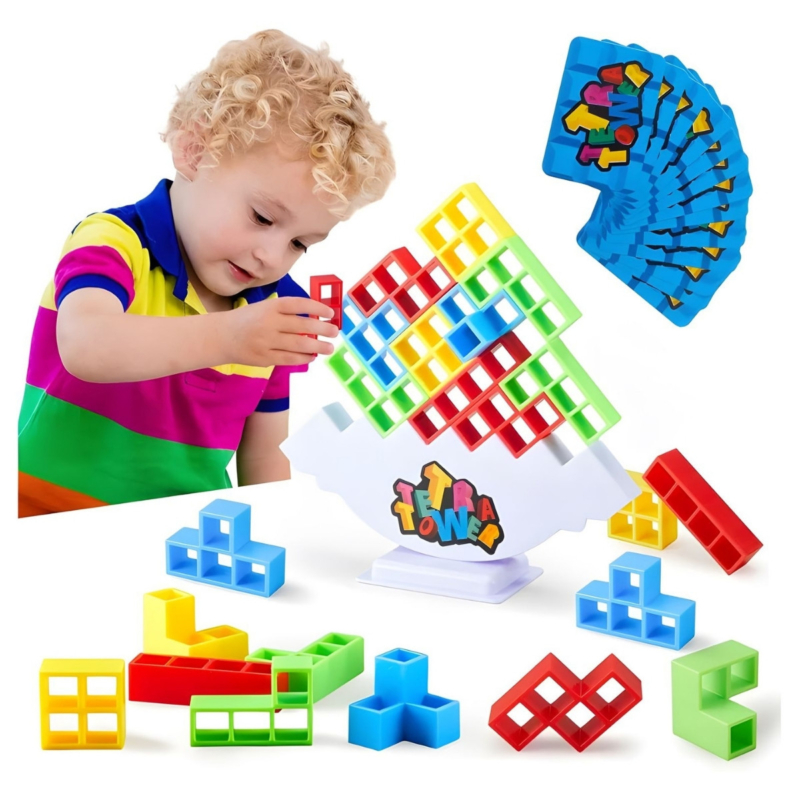 Pusiausvyros žaidimas "Tetris" (32 det.)