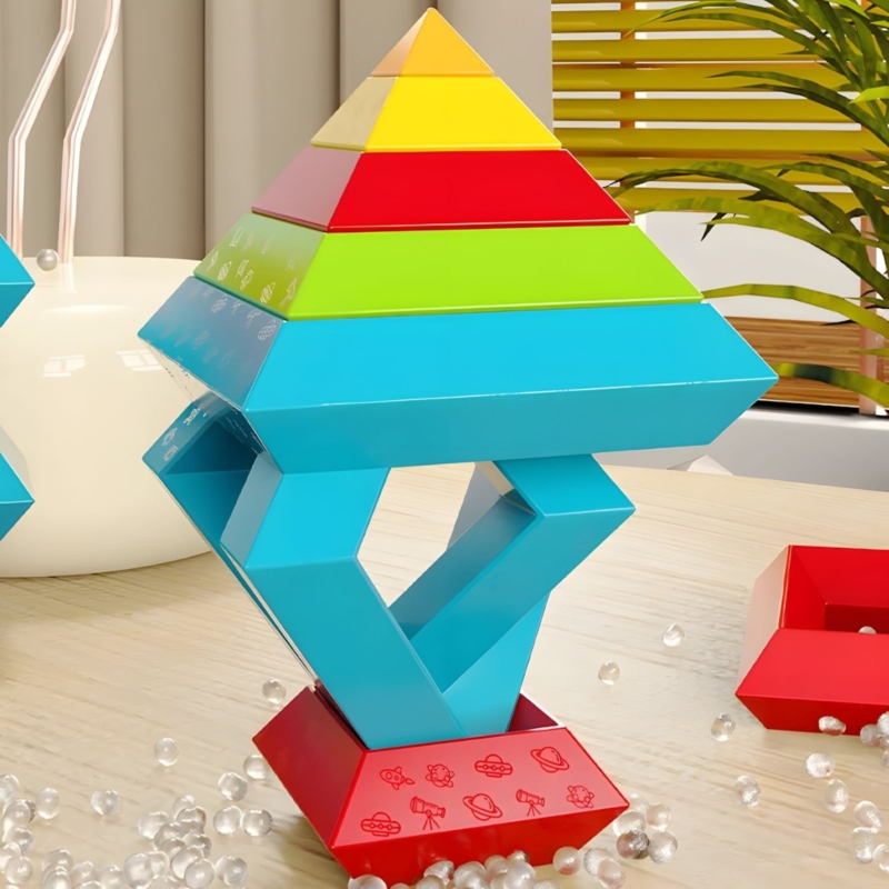 Geometrinis konstruktorius vaikams nuo 3 metų (15 det.)
