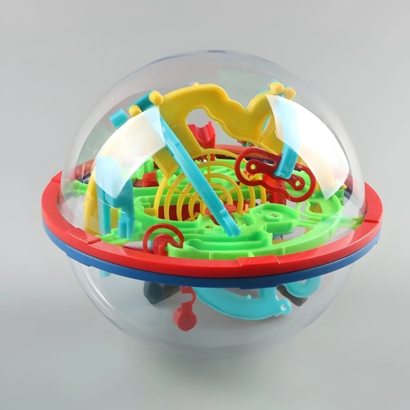 Žaislinis labirintų gaublys vaikams "Brain game"