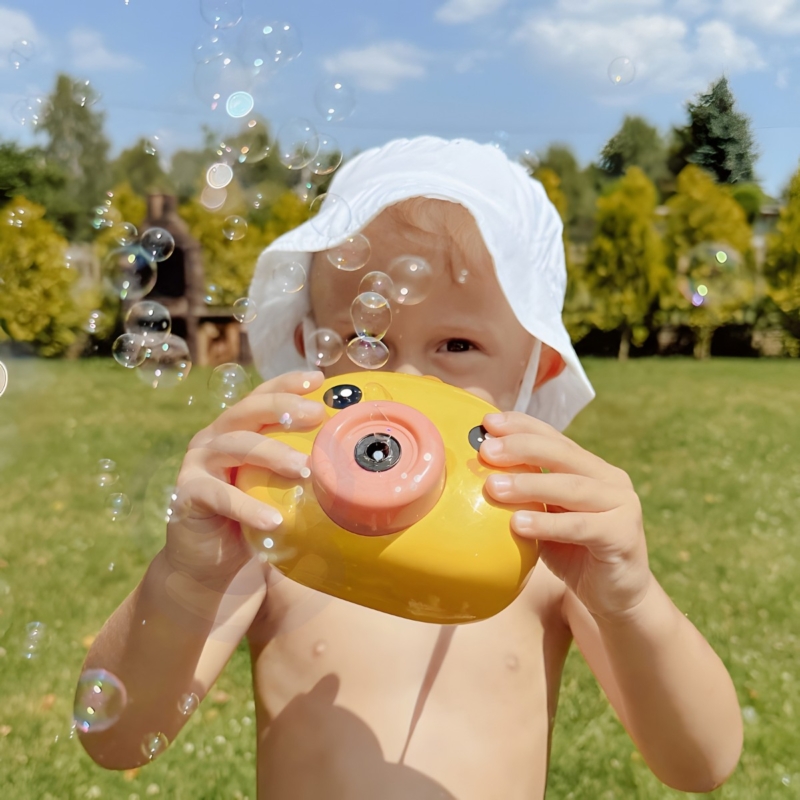 Burbulų fotoaparatas vaikams nuo 3 metų "Viščiukas" – Woopie