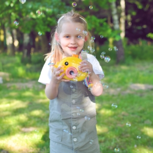 Burbulų fotoaparatas vaikams nuo 3 metų "Viščiukas" – Woopie