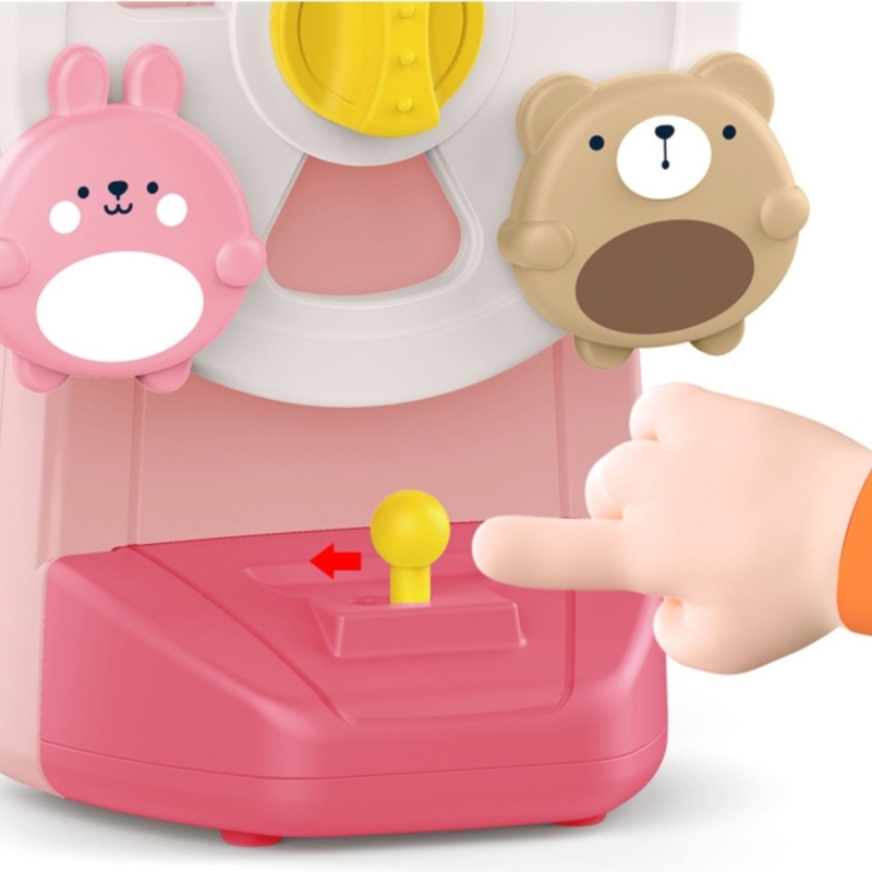 Woopie Baby muzikinis veiklos ratas vaikams, rožinis