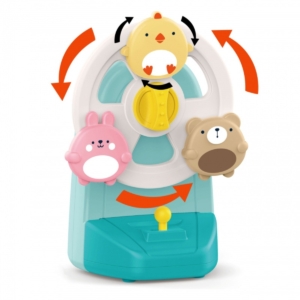 Woopie Baby muzikinis veiklos ratas, mėlynas