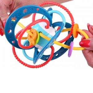 Woopie Baby Montessori barškutis - kramtukas 2in1