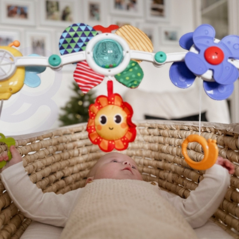 Pakabinamas žaislinis lankas kūdikiams "Gamta" – Woopie Baby