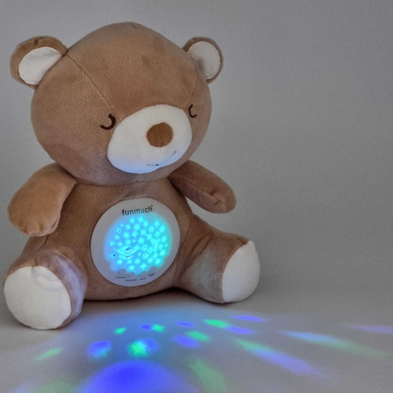 Šviečiantis migdukas nuo gimimo „Meškutis“ – Woopie Baby