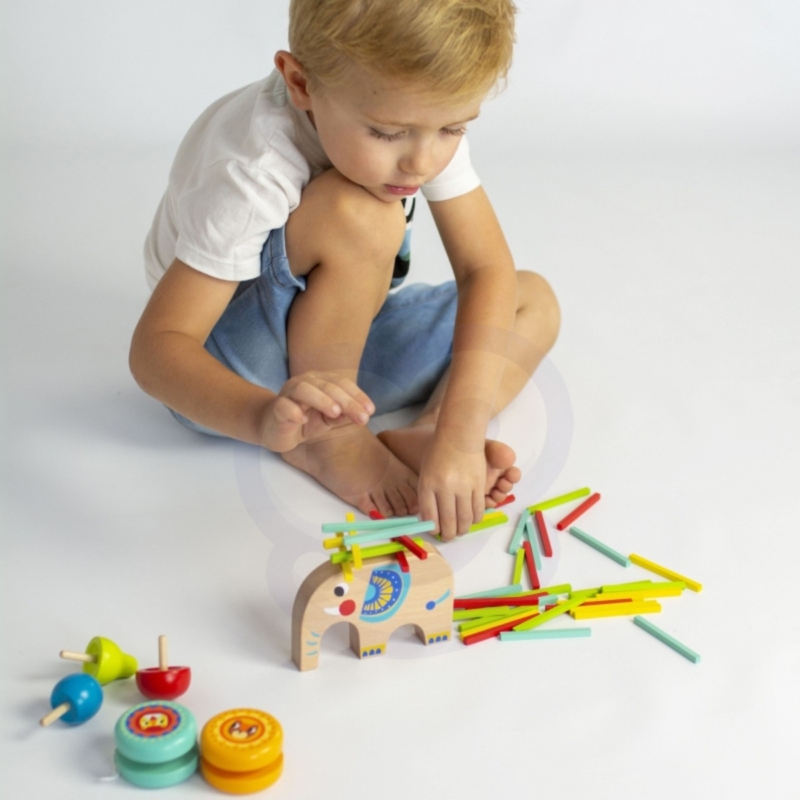 Arkadinių žaidimų rinkinys vaikams – Tooky Toy (46 det.)