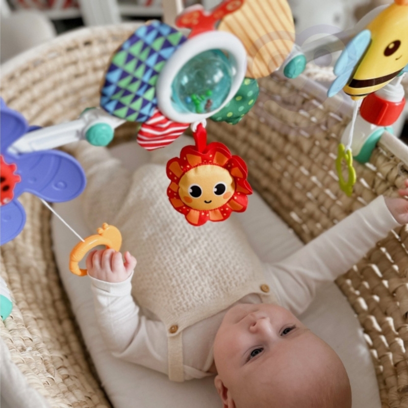 Pakabinamas žaislinis lankas kūdikiams "Gamta" – Woopie Baby