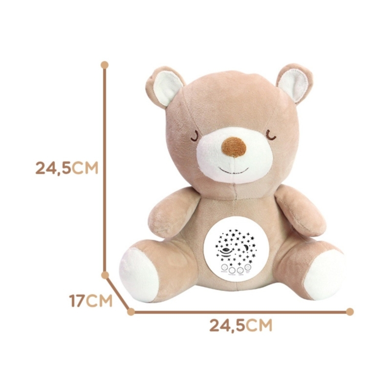 Šviečiantis migdukas nuo gimimo „Meškutis“ – Woopie Baby