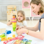 Montessori spalvotas galvosūkio rinkinys