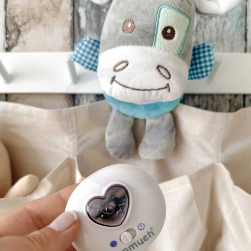 Pliušinis migdukas kūdikiams, rožinis – Woopie Baby