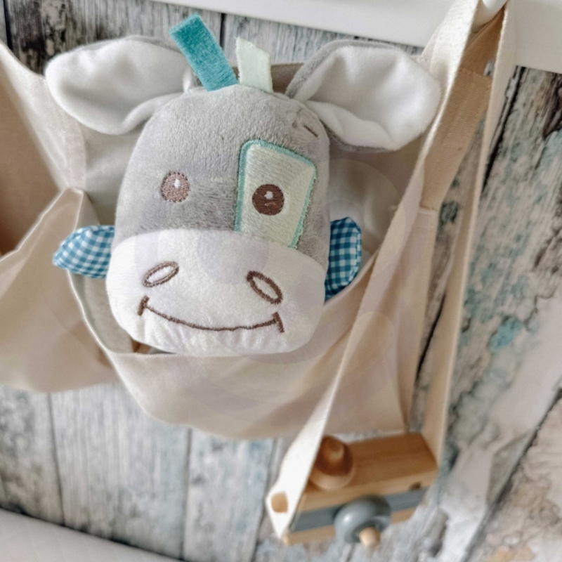 Pliušinis migdukas kūdikiams, rožinis – Woopie Baby