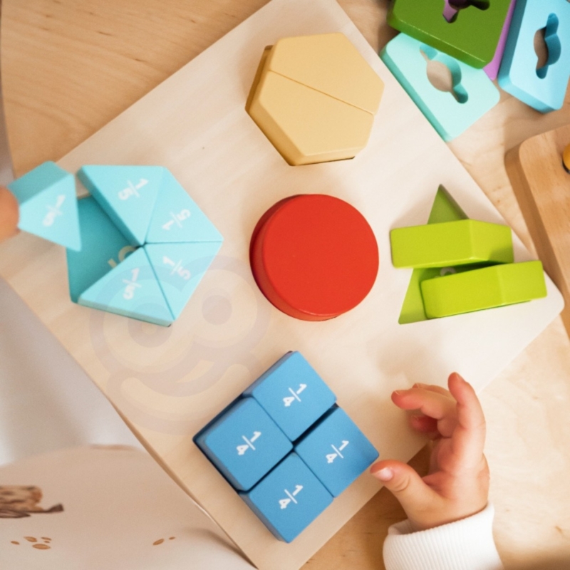Tooky Toy XXL Montessori edukacinis 6in1 sensorinis rinkinys 25+ mėn.