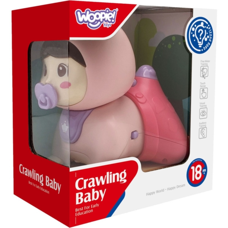 Ropojantis žaislas-lėlė vaikams nuo 18 mėnesių – Woopie Baby