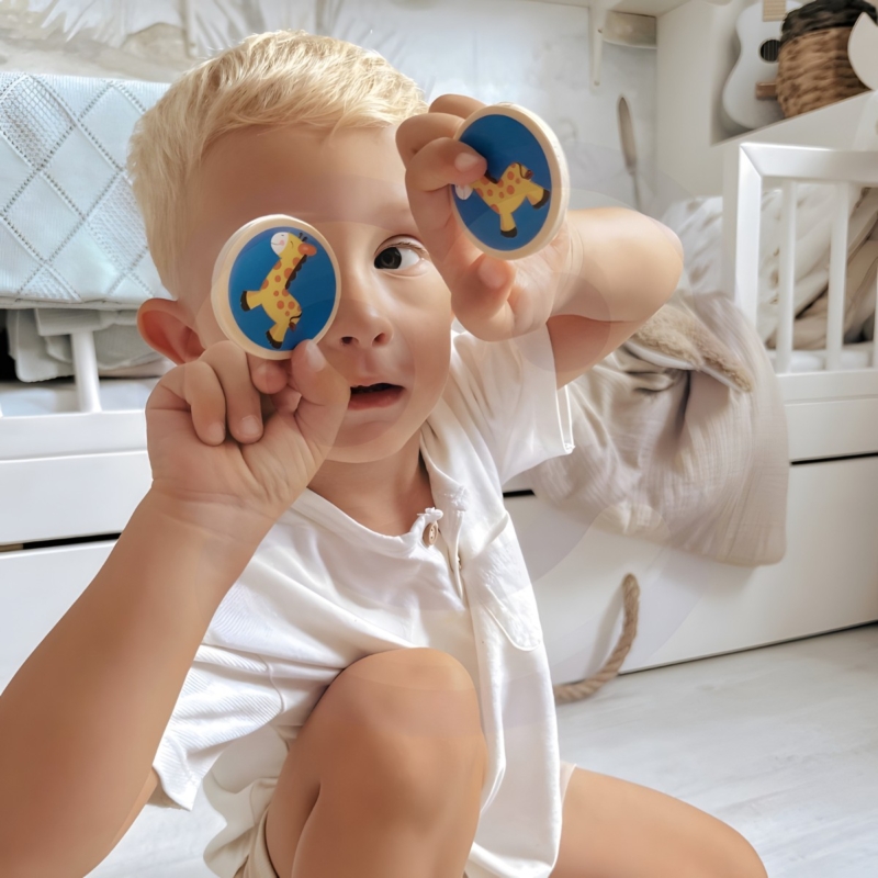 Atminties žaidimas „Gyvūnėliai“ vaikams nuo 3 metų – Viga