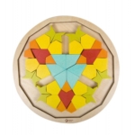 Montessori kūrybinė mozaikos dėlionė