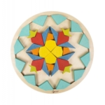 Montessori kūrybinė mozaikos dėlionė
