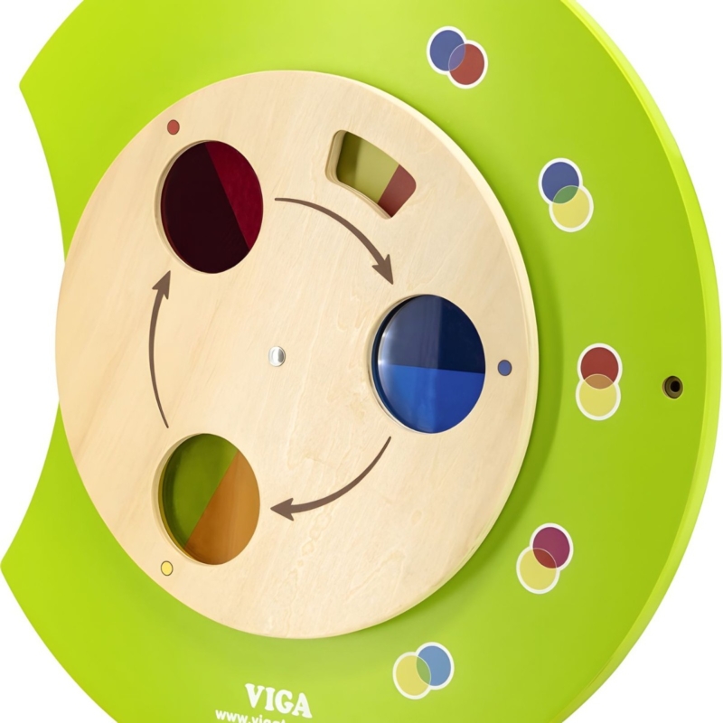 Viga Montessori sensorinė veiklos lenta "Vikšras"