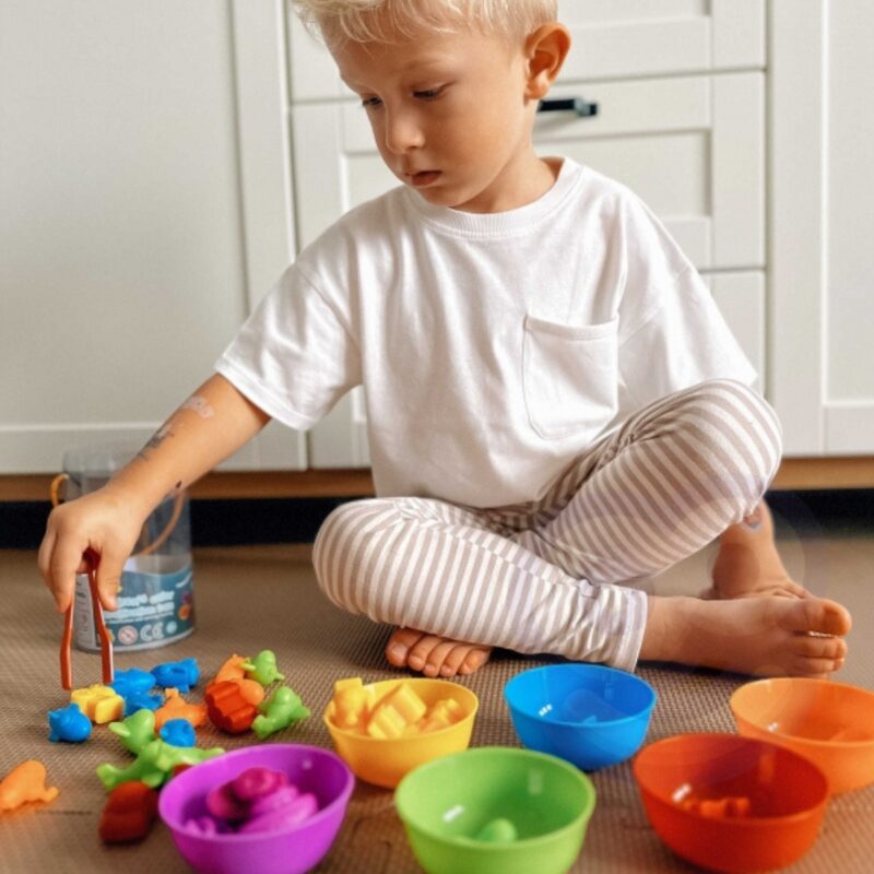 Vaikiškas edukacinis rūšiavimo rinkinys vaikams – Woopie