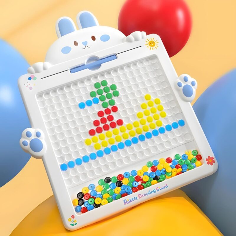 Montessori magnetinė lenta vaikams nuo 3 metų „Zuikutis“