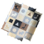 Kontrastinis putplasčio kilimėlis - maniežas