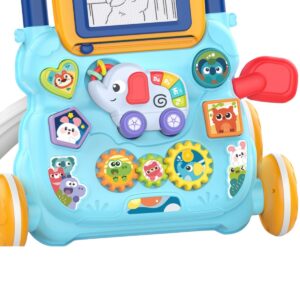 Muzikinis stumdukas nuo 12 mėn., mėlynas – Woopie Baby