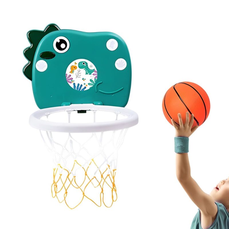 Woopie nešiojamas krepšinio rinkinys "Dino"