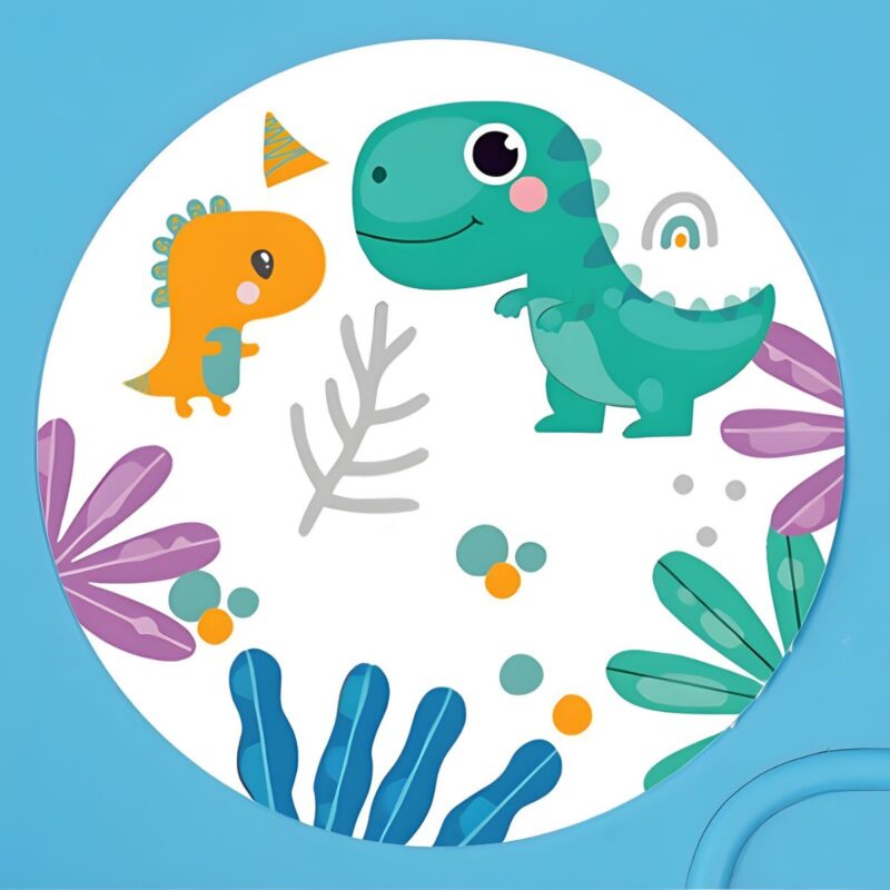 Woopie nešiojamas krepšinio rinkinys "Dino"
