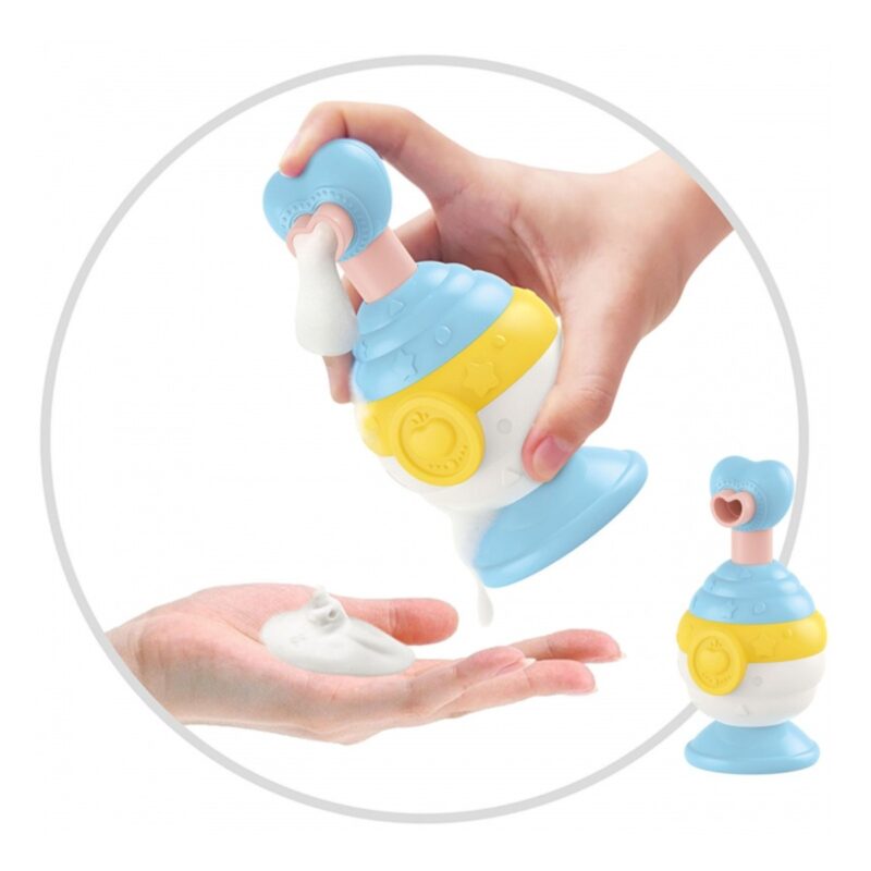 Žaislinis muilo dozatorius mažyliams, mėlynas – Woopie Baby