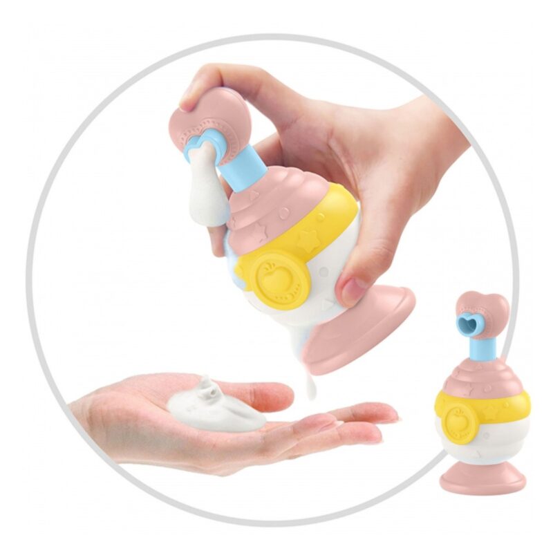 Žaislinis muilo dozatorius mažyliams, rožinis – Woopie Baby