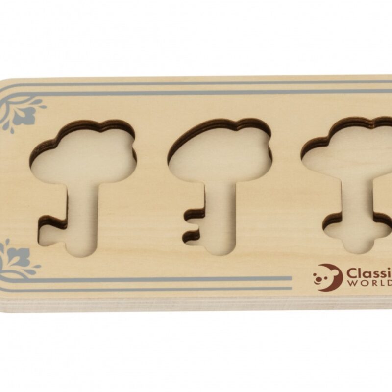 Classic world Montessori sensorinis galvosūkis "Raktai"