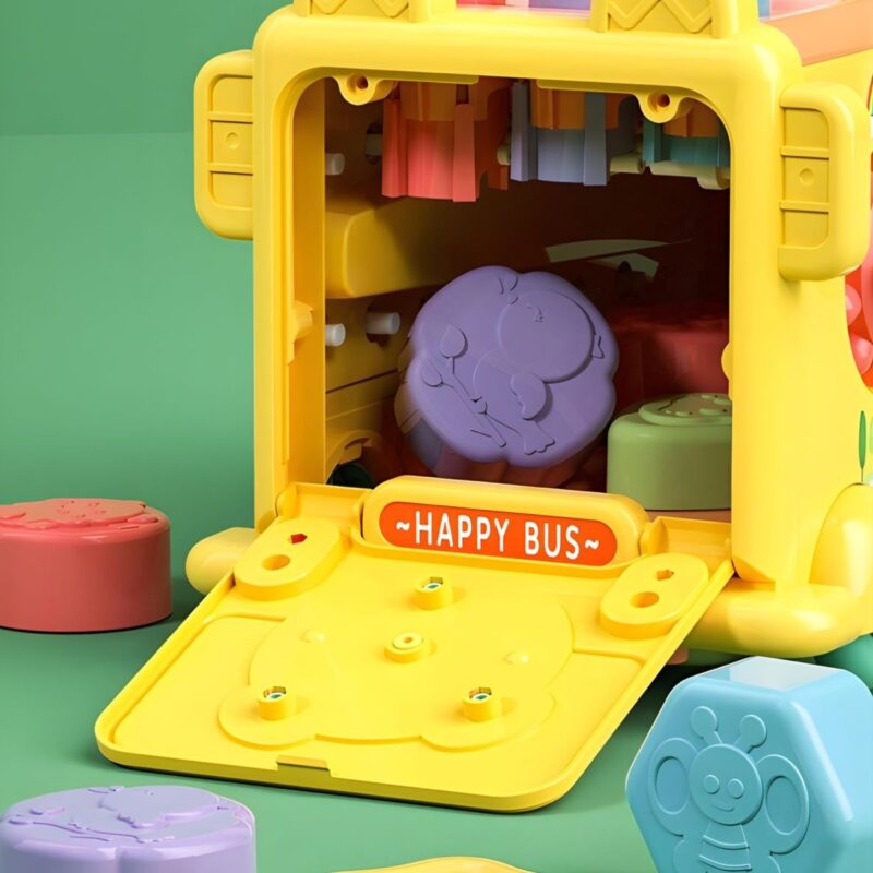 Interaktyvus mokomasis autobusas vaikams 6in1 – Woopie Baby