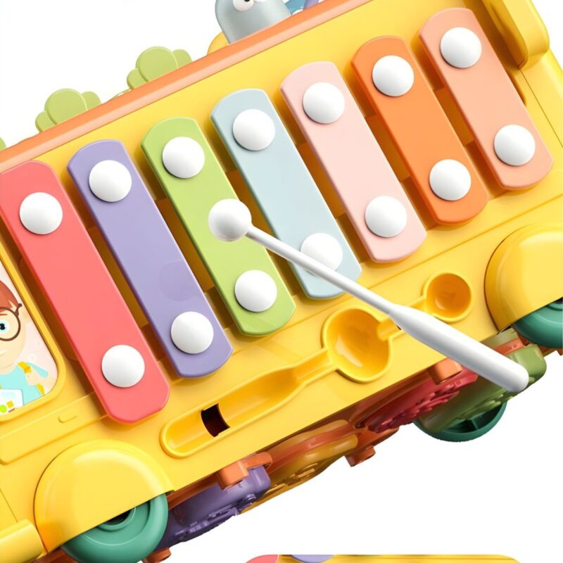Interaktyvus mokomasis autobusas vaikams 6in1 – Woopie Baby
