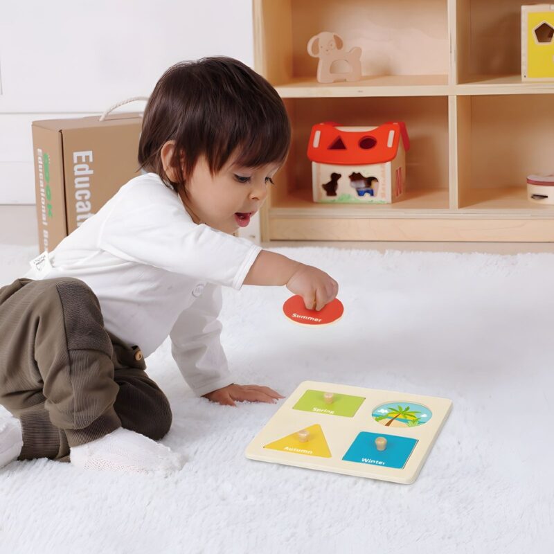 Montessori edukacinis 6in1 sensorinis rinkinys vaikams