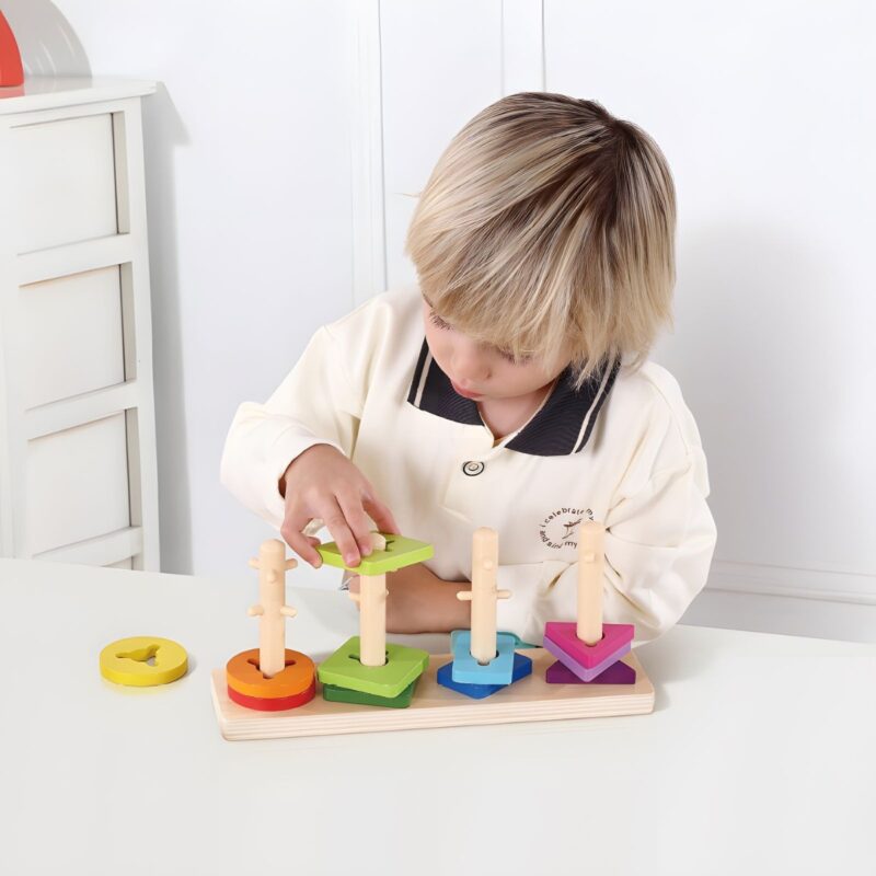 Montessori edukacinis 6in1 sensorinis rinkinys vaikams