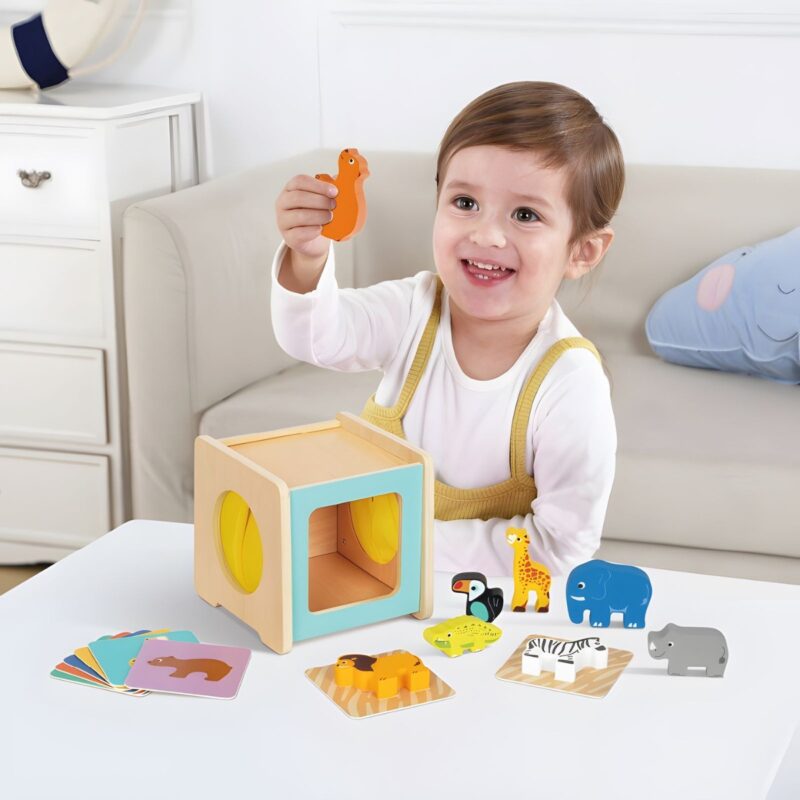 Montessori edukacinis 7in1 sensorinis rinkinys vaikams